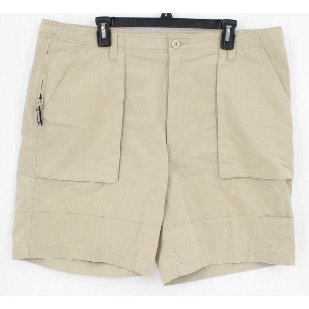 GAP Field Shorts Mens 38 Khaki Cargo Outdoors Hiking Fishing Camping Athleisure